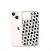 Black Dogs iPhone Clear Case