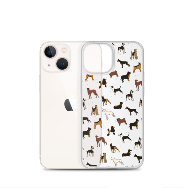 Dog Breeds iPhone Clear Case