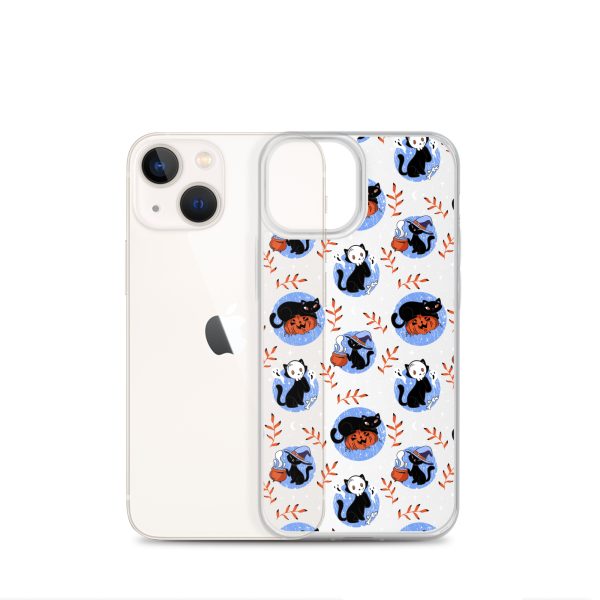 Halloween Cats iPhone Clear Case