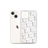 Classy Cats iPhone Clear Case