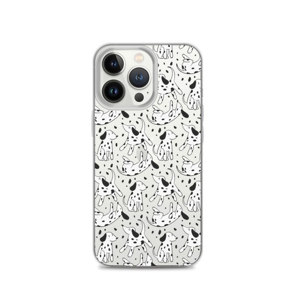 Dalmatian Dog iPhone Clear Case