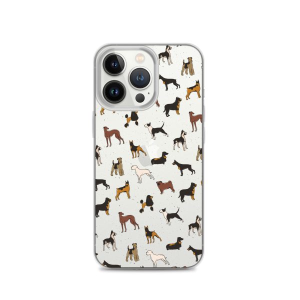 Dog Breeds iPhone Clear Case