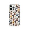 Dog Heads Seamless iPhone Clear Case