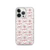 Cat Flowers and Hearts iPhone Clear Case