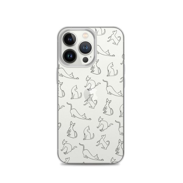 clear-case-for-iphone-iphone-13-pro-case-on-phone-6a1d6e6156e6f.jpg Cat Outline iPhone Clear Case