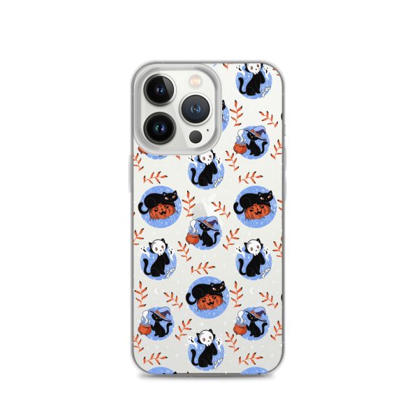 Halloween Cats iPhone Clear Case