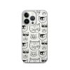 Cartoonish Cat iPhone Clear Case