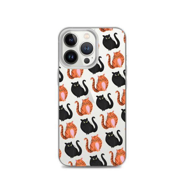 Cute Cat iPhone Clear Case