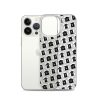 Black Dogs iPhone Clear Case
