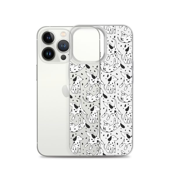 Dalmatian Dog iPhone Clear Case