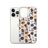 Dog Heads Seamless iPhone Clear Case