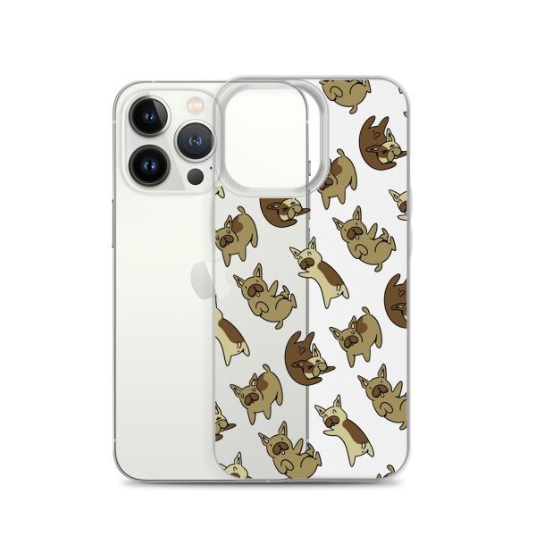 French Bulldog iPhone Clear Case