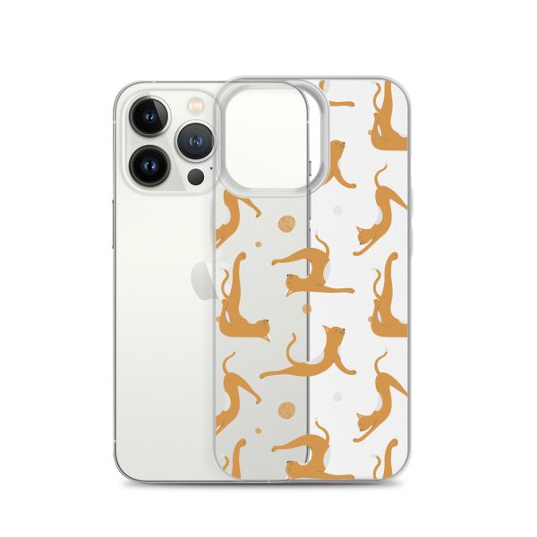 Cats and Wool iPhone Clear Case