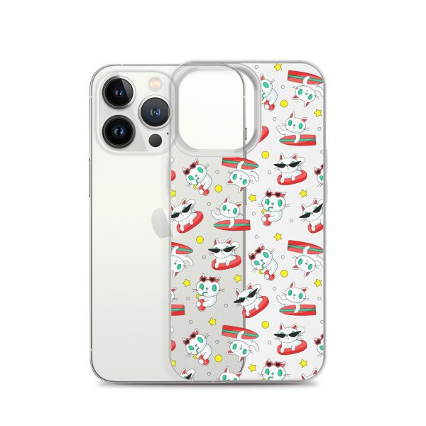 clear-case-for-iphone-iphone-13-pro-case-with-phone-6a1d6f6a9e9d6.jpg Cat Surfing iPhone Clear Case