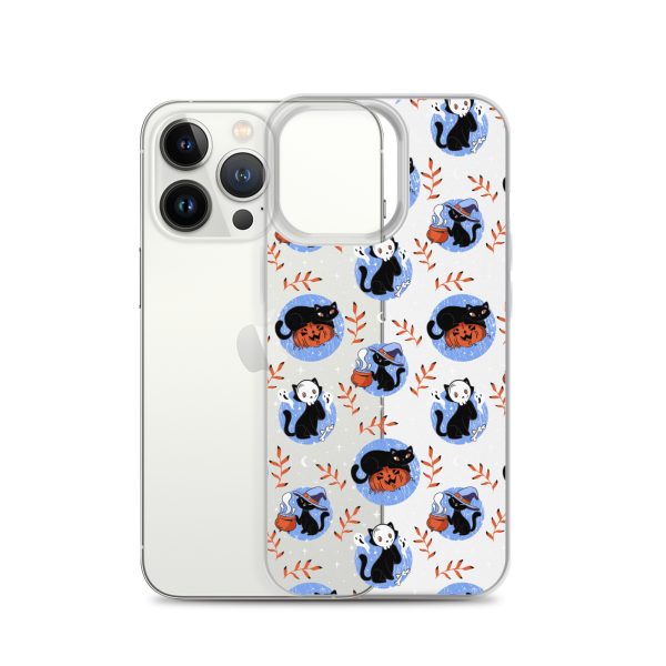 Halloween Cats iPhone Clear Case