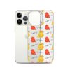 Abstract Colorful Cats iPhone Clear Case