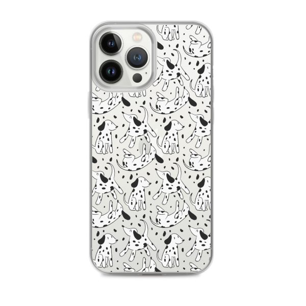 Dalmatian Dog iPhone Clear Case