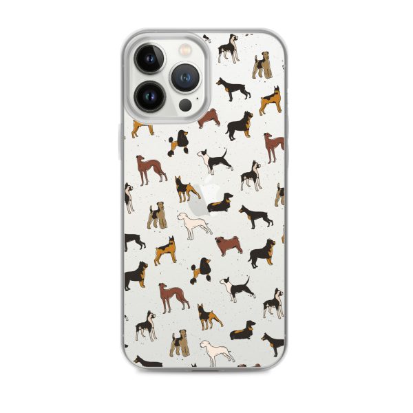 Dog Breeds iPhone Clear Case