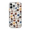 Dog Heads Seamless iPhone Clear Case