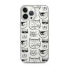 Cartoonish Cat iPhone Clear Case