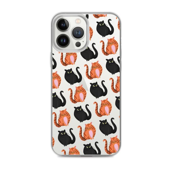 Cute Cat iPhone Clear Case