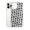 Black Dogs iPhone Clear Case