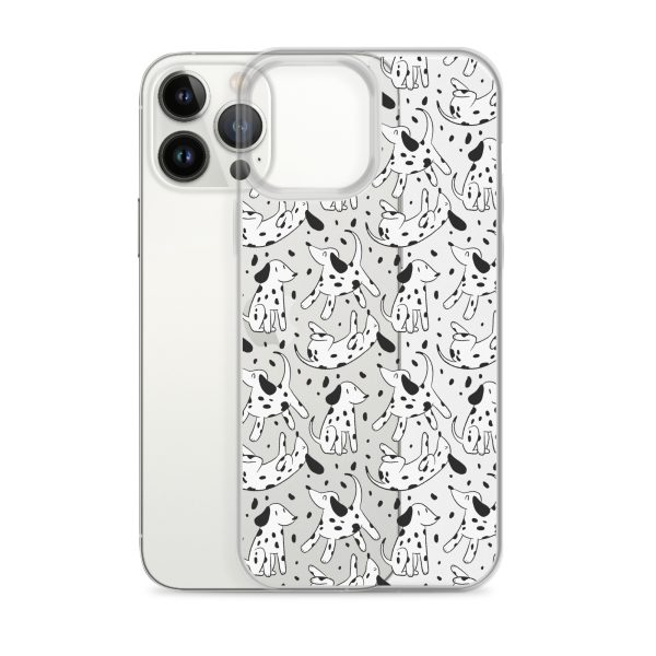 Dalmatian Dog iPhone Clear Case