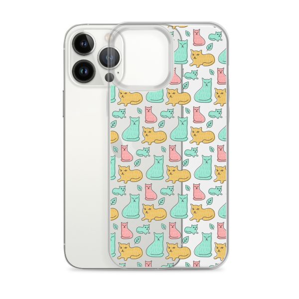 clear-case-for-iphone-iphone-13-pro-max-case-with-phone-6a1d6df613830.jpg Cat Cute Colorful iPhone Clear Case