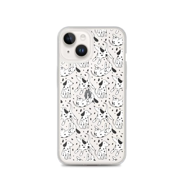 Dalmatian Dog iPhone Clear Case