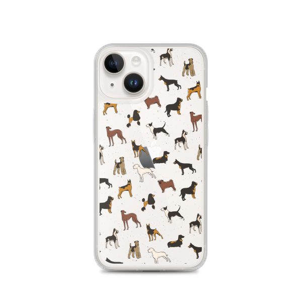 Dog Breeds iPhone Clear Case