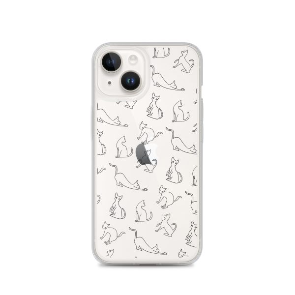 clear-case-for-iphone-iphone-14-case-on-phone-6a1d6e61572fa.jpg Cat Outline iPhone Clear Case