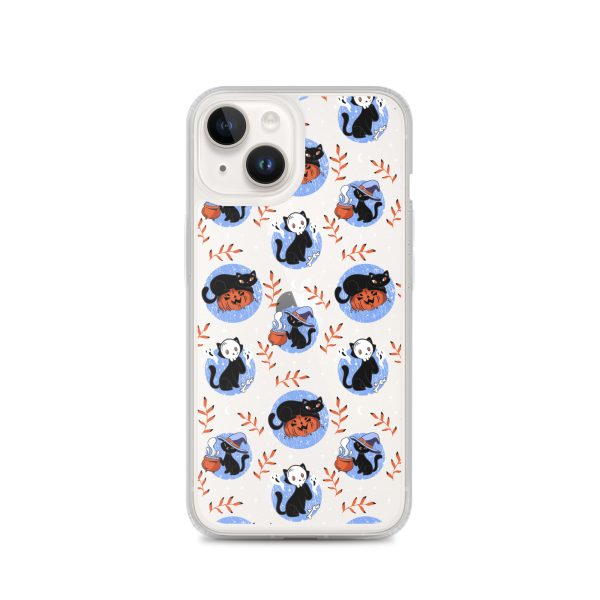 Halloween Cats iPhone Clear Case