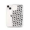 Black Dogs iPhone Clear Case
