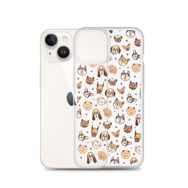 Cute Dog Breeds iPhone Clear Case