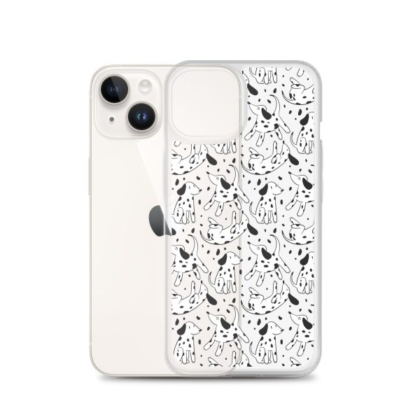Dalmatian Dog iPhone Clear Case