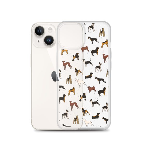 Dog Breeds iPhone Clear Case