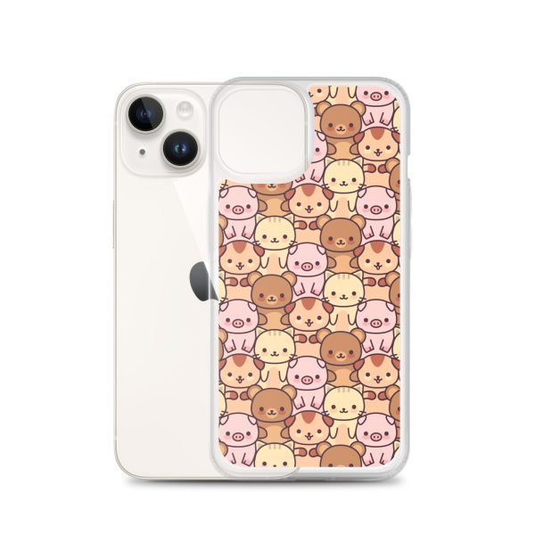 Kawaii Animals iPhone Clear Case