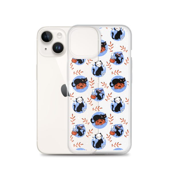 Halloween Cats iPhone Clear Case