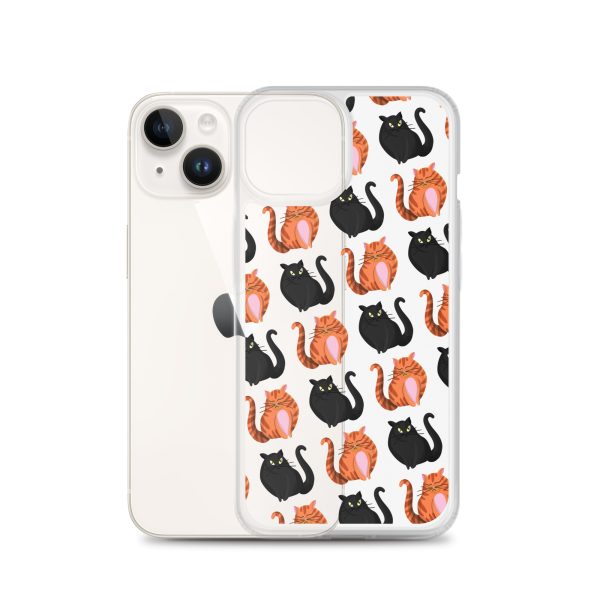 Cute Cat iPhone Clear Case