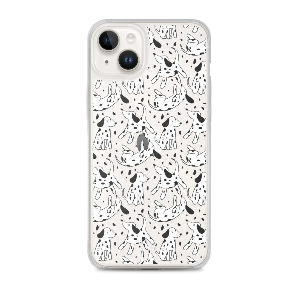 Dalmatian Dog iPhone Clear Case