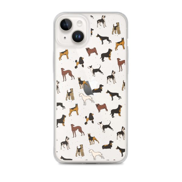 Dog Breeds iPhone Clear Case