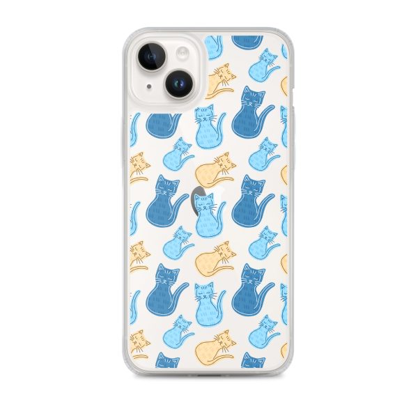 clear-case-for-iphone-iphone-14-plus-case-on-phone-6a1d6e848a1df.jpg Cat Cartoon iPhone Clear Case