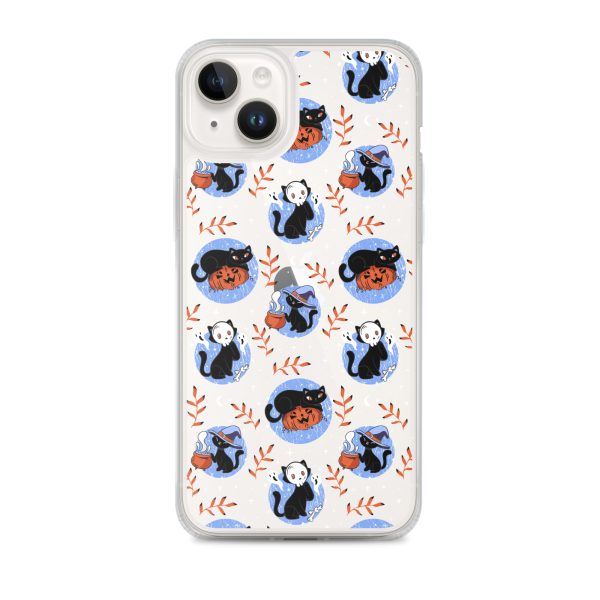 Halloween Cats iPhone Clear Case
