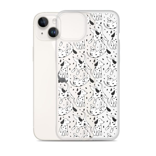 Dalmatian Dog iPhone Clear Case