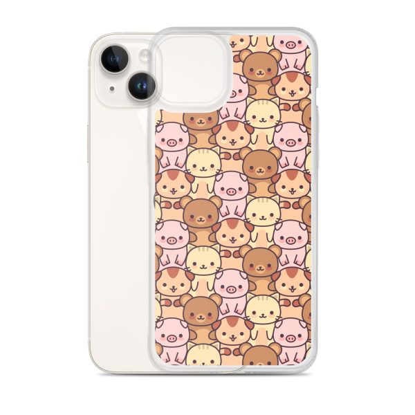 Kawaii Animals iPhone Clear Case