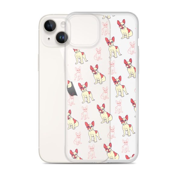 French Bulldog iPhone Clear Case