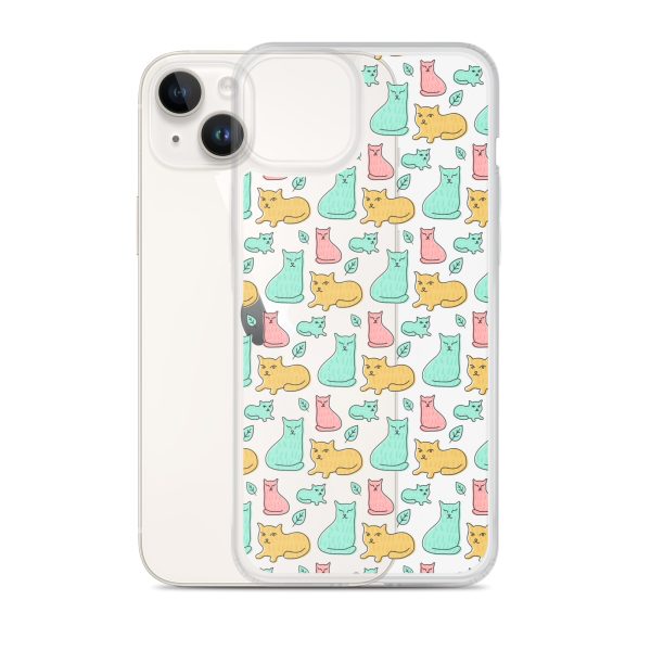 clear-case-for-iphone-iphone-14-plus-case-with-phone-6a1d6df613cf8.jpg Cat Cute Colorful iPhone Clear Case