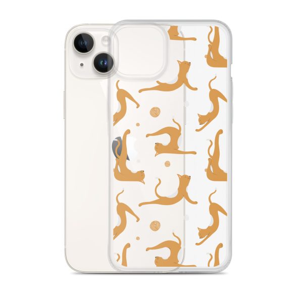 Cats and Wool iPhone Clear Case