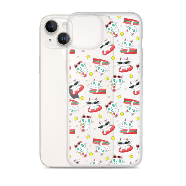 clear-case-for-iphone-iphone-14-plus-case-with-phone-6a1d6f6a9ed8c.jpg Cat Surfing iPhone Clear Case
