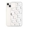 Classy Cats iPhone Clear Case
